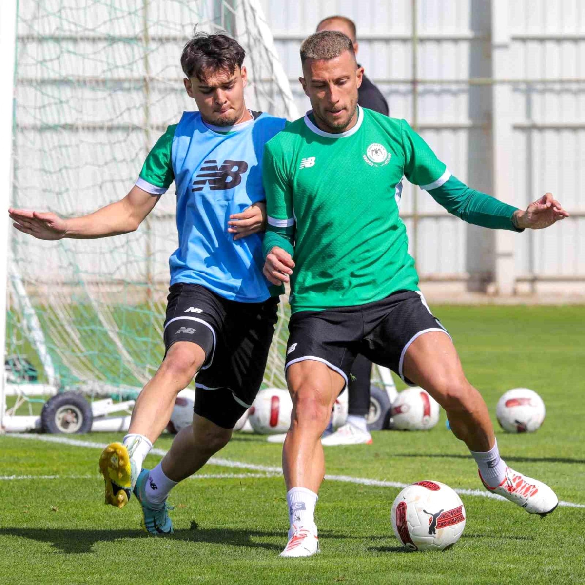 Konyaspor, Hatayspor maçı için hazırlıklarını sürdürdü