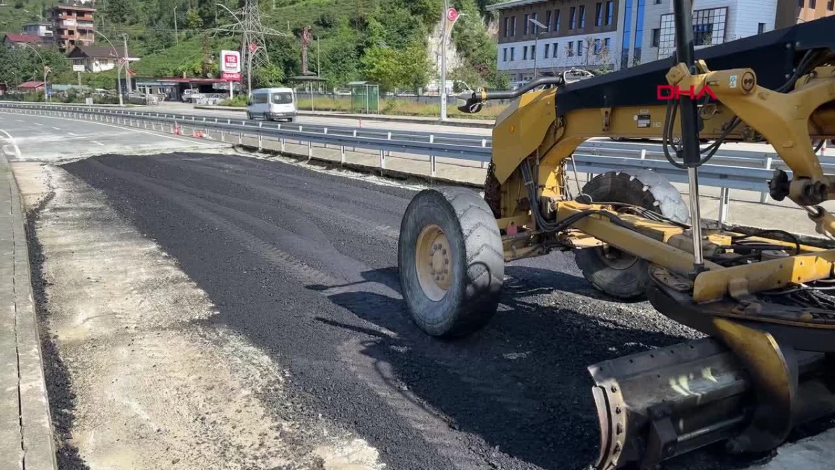 Rize\'de Taşkın ve Heyelan Sonrası Hasar Tespit Çalışmaları Başladı