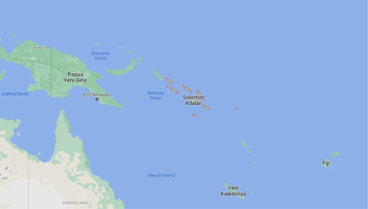 Solomon Adaları hangi yarım kürede, ve kıtada? Solomon Adaları\'nın konumu, nüfusu ve harita bilgisi