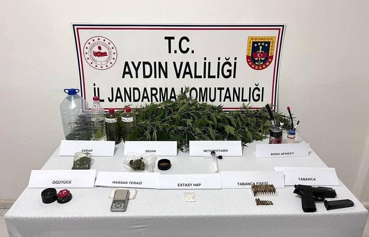 Kuşadası\'nda Uyuşturucu ve Silah Operasyonu: Şüpheli Tutuklandı