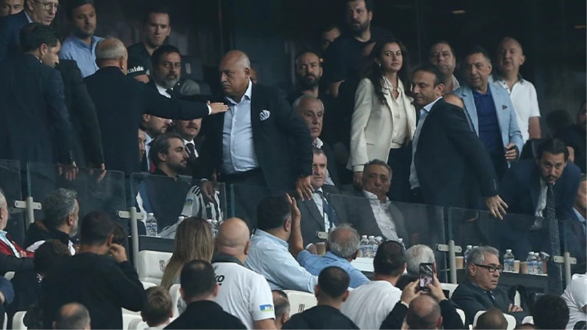 TFF Başkanı Büyükekşi, Beşiktaş maçında küfürlü tezahüratlar sonrası stadyumu terk etti