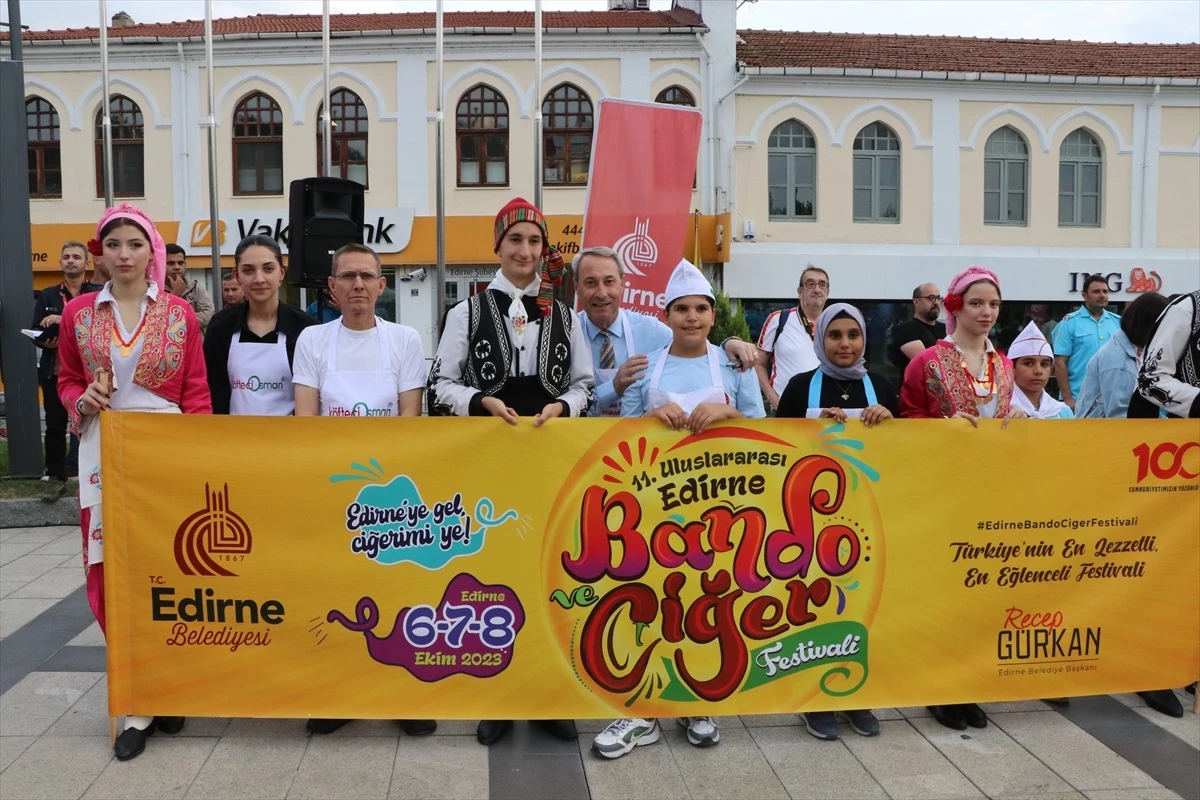 Edirne\'de 11. Uluslararası Bando ve Ciğer Festivali Başladı