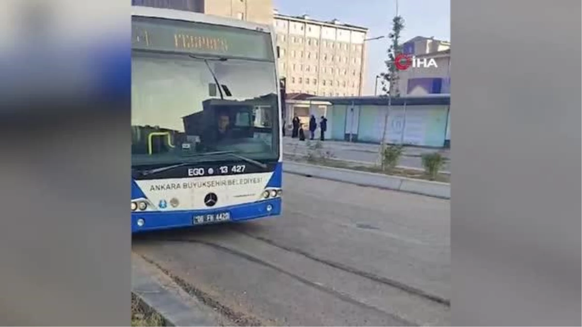 Ankara Büyükşehir Belediyesi, Çubuk\'taki KYK yurdu önündeki otobüs sırası yoğunluğuyla ilgili açıklama yaptı