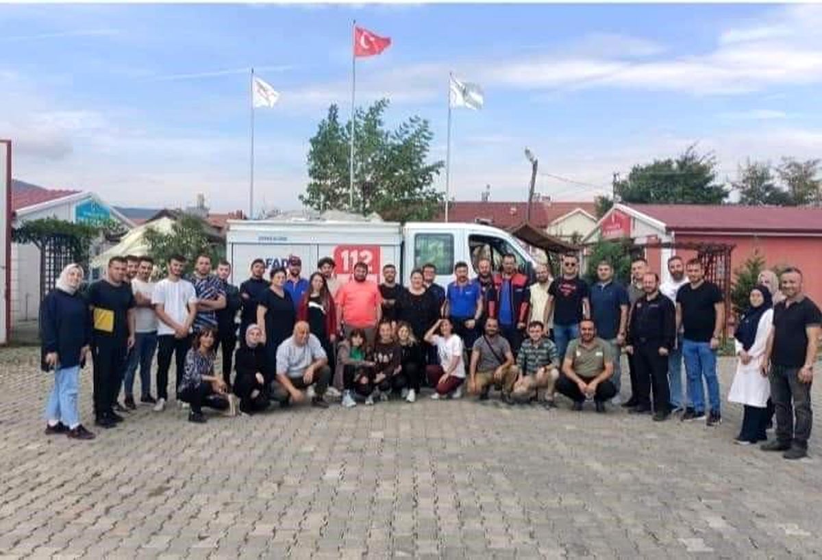 Zonguldak\'ta VEFAKUT\'a Arama Kurtarma Eğitimi Verildi