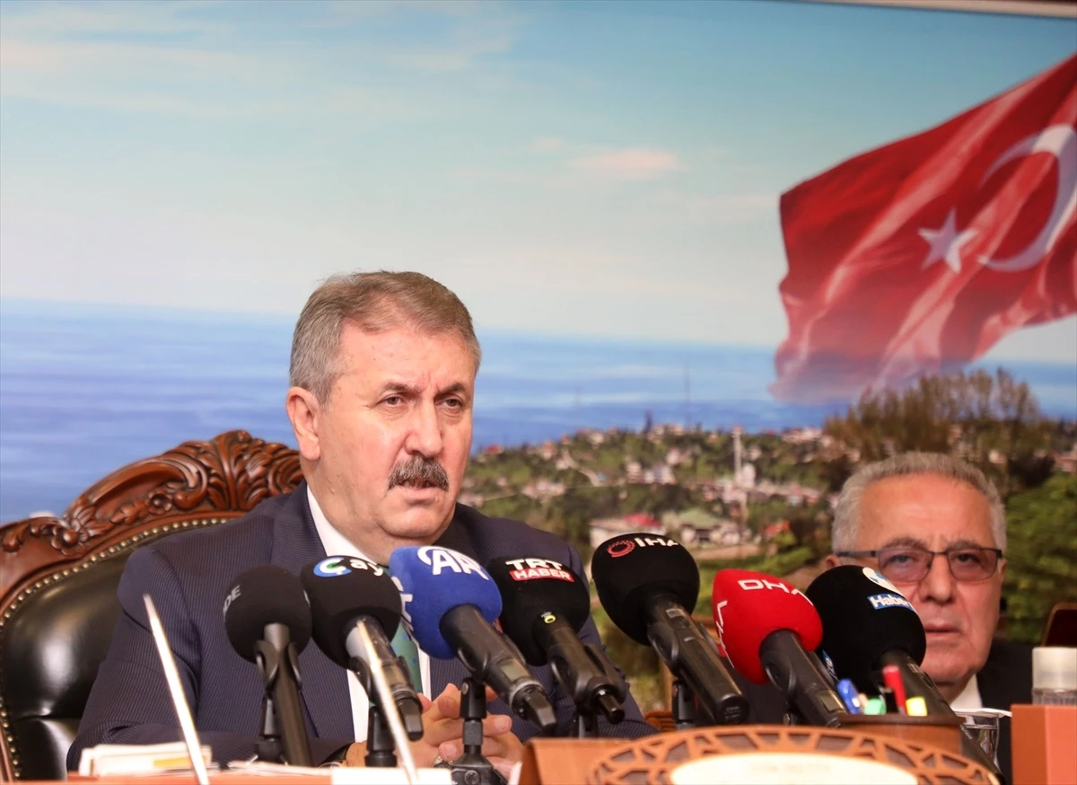 BBP Genel Başkanı Destici, Suriye\'nin kuzeyindeki operasyonu değerlendirdi Açıklaması
