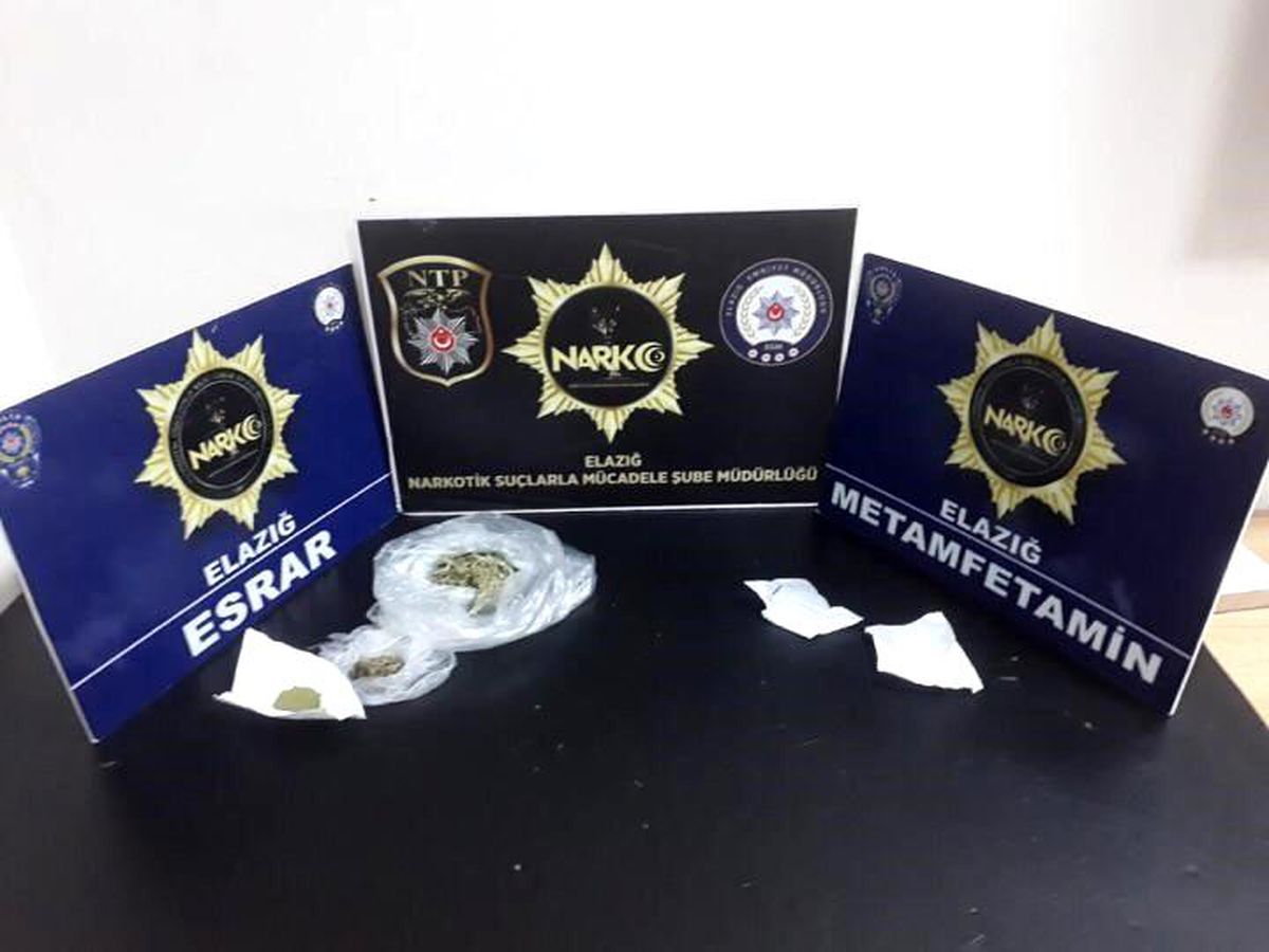 Elazığ\'da ağır hasarlı binalarda uyuşturucu operasyonu