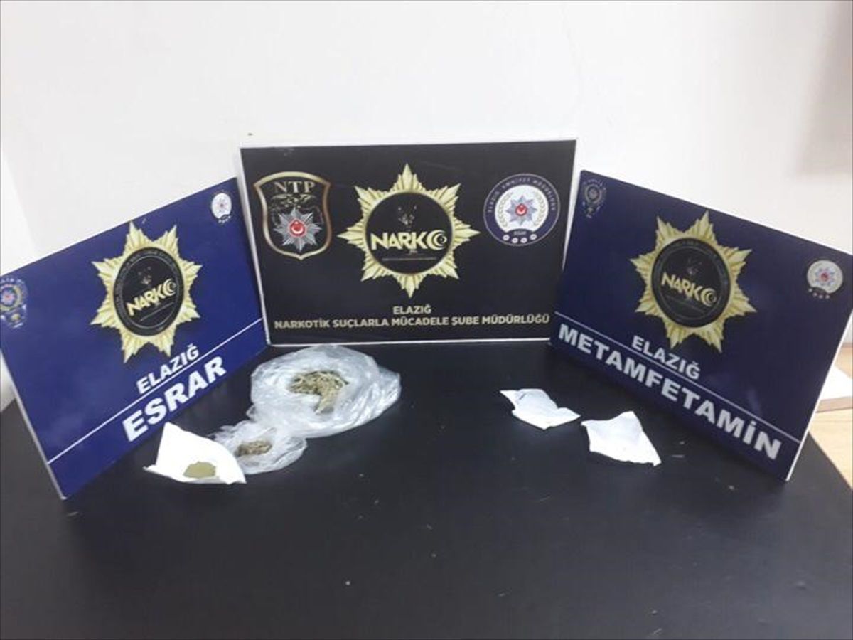 Elazığ\'da Uyuşturucu Operasyonunda 6 Şüpheli Gözaltına Alındı