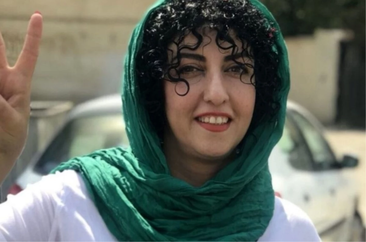 Hapishanedeki İranlı aktivist Narges Mohammadi, kadın hakları mücadelesinden dolayı Nobel Barış Ödülü\'nü Kazandı