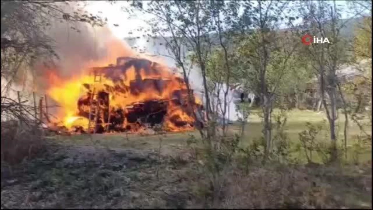 Karabük\'ün Ovacık ilçesinde 9 ayrı yangın çıktı