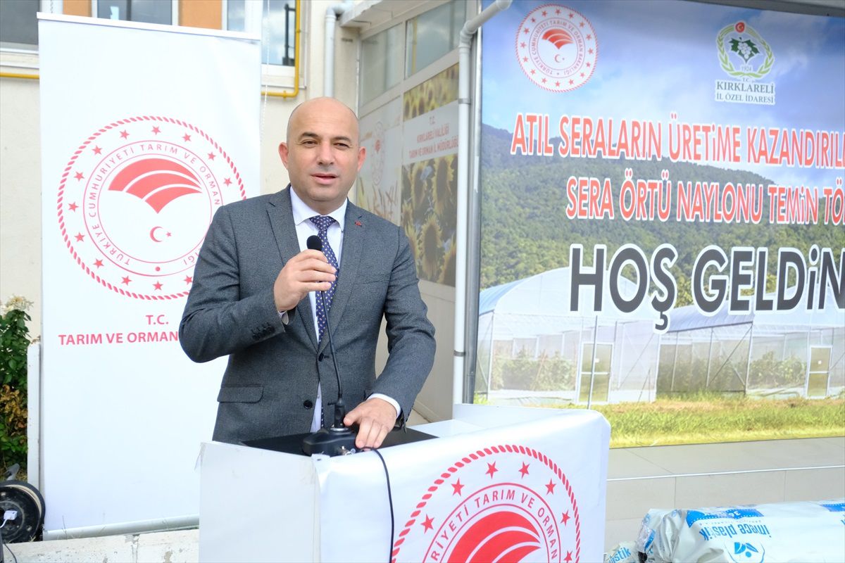 Kırklareli\'de Atıl Seralar Üretime Kazandırılıyor