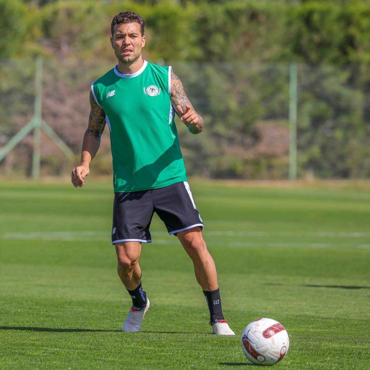 TÜMOSAN Konyaspor, Hatayspor maçı için hazırlıklarını sürdürdü