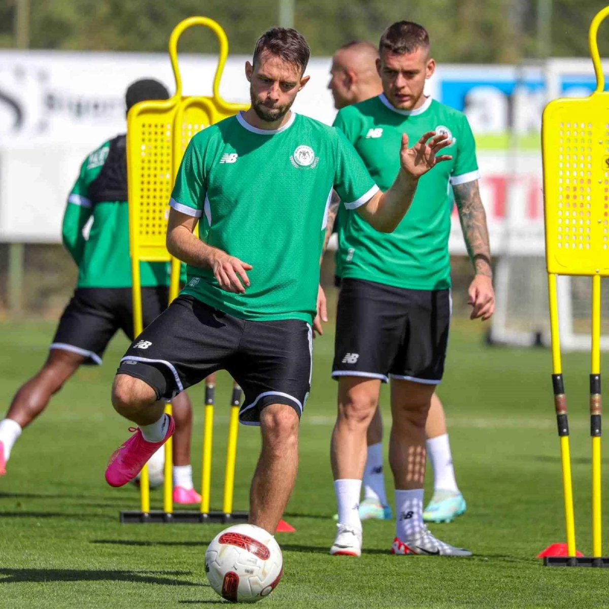 Konyaspor, Hatayspor maçı için hazırlıklarını sürdürüyor