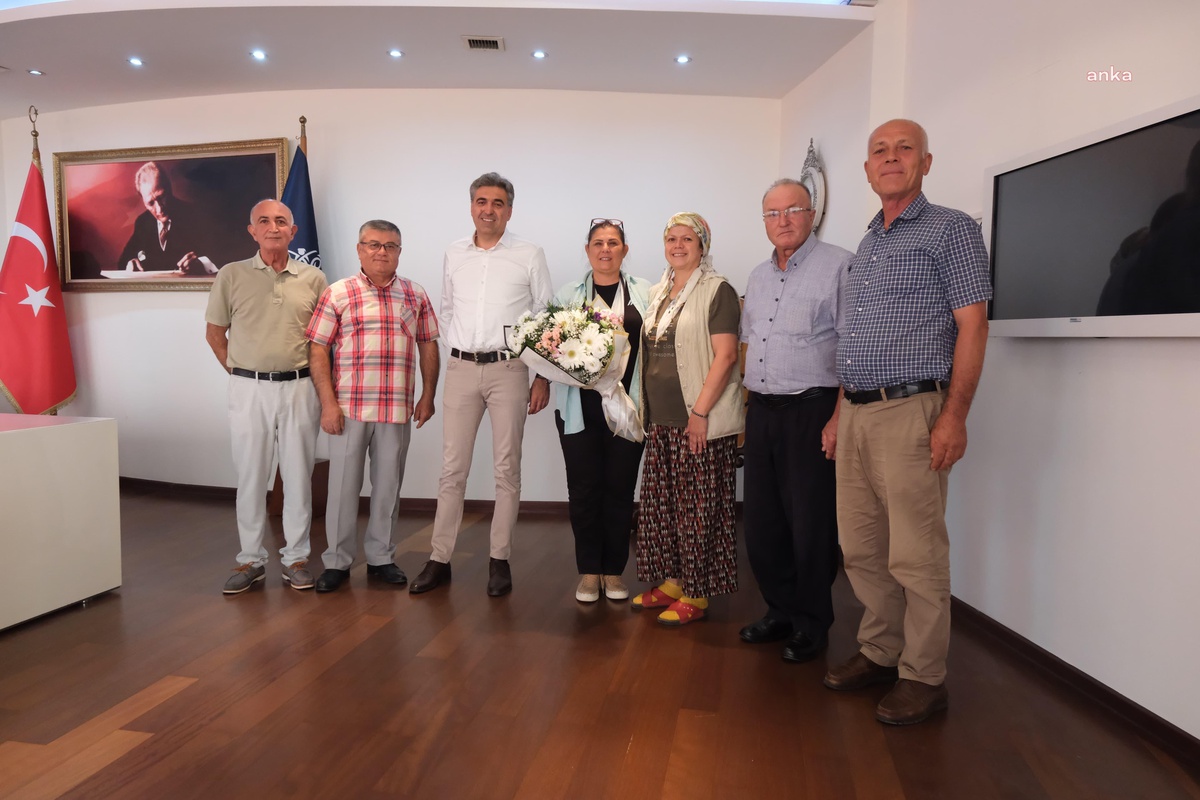 Kuyucak Tarımsal Kalkınma Kooperatifi, Aydın Büyükşehir Belediye Başkanı Özlem Çerçioğlu\'nu Ziyaret Etti