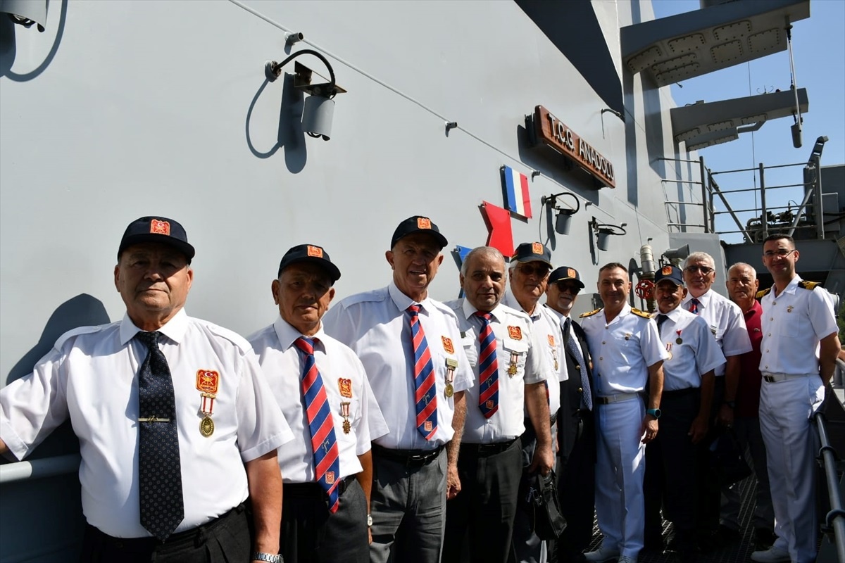 Türkiye Muharip Gaziler Derneği Marmaris Temsilciliği\'nden TCG Anadolu ziyareti