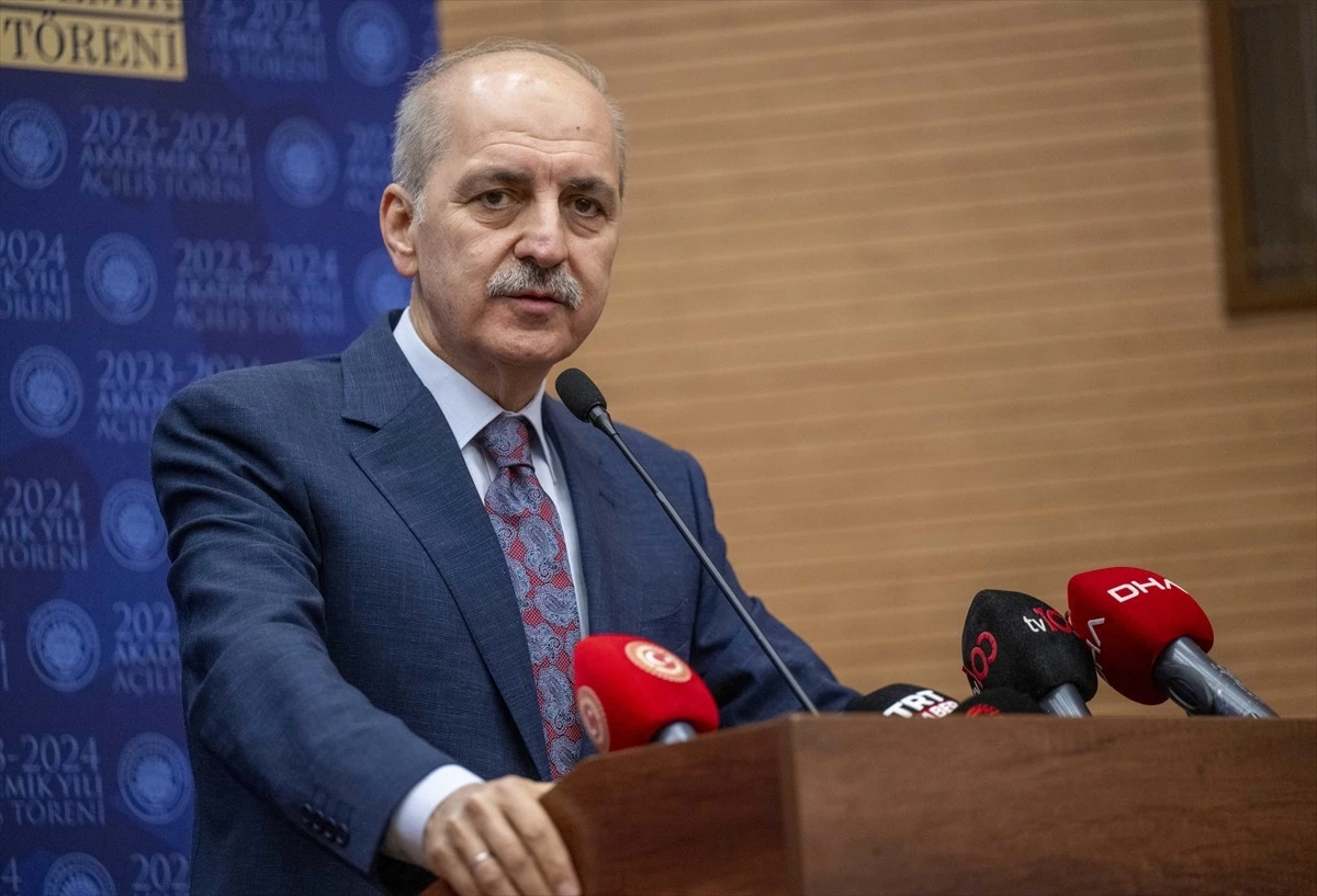 Prof. Dr. Necdet Ünüvar, Ankara Üniversitesinin akademik yıl açılış töreninde konuştu Açıklaması