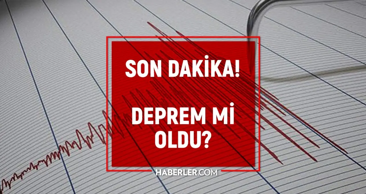 Son Depremler! Bugün İstanbul\'da deprem mi oldu? 6 Ekim AFAD ve Kandilli deprem listesi! 6 Ekim Ankara\'da, İzmir\'de deprem mi oldu?