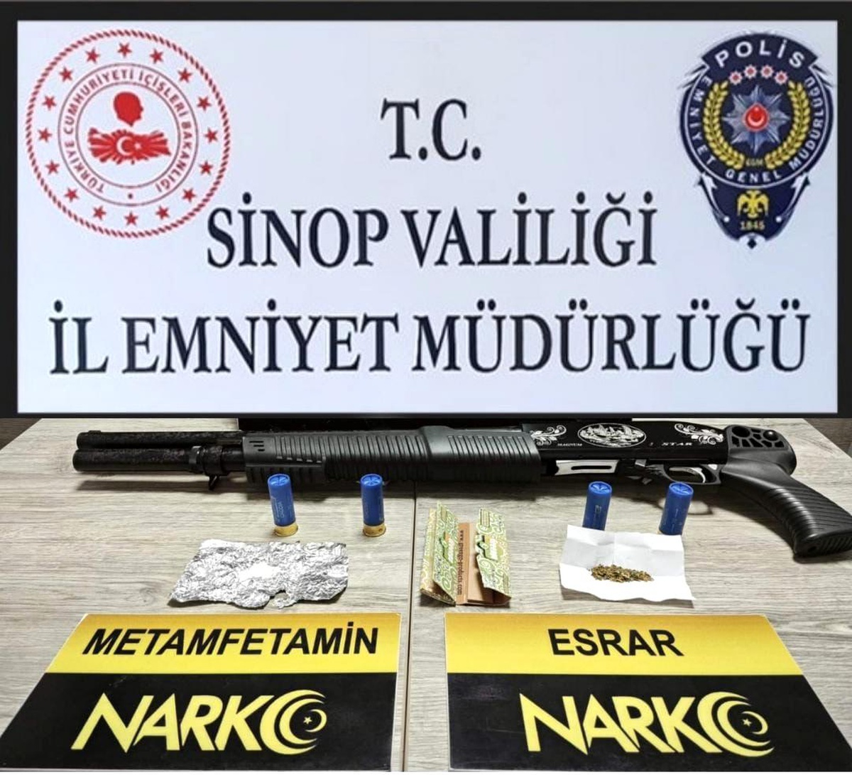 Sinop\'ta Uyuşturucu Operasyonu: 2 Kişi Gözaltına Alındı