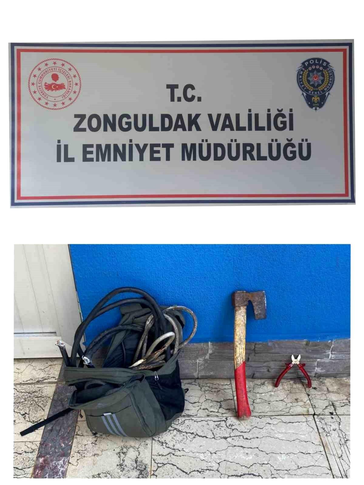 Zonguldak\'ta Fevkani Köprüsü\'nde hırsızlık şüphelileri yakalandı