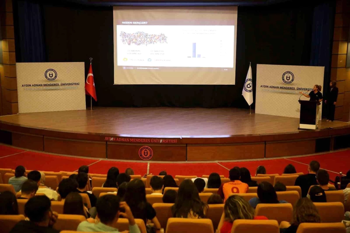 Aydın\'da Üniversite Öğrencileri Uyuşturucu Zararları Konusunda Bilgilendirildi