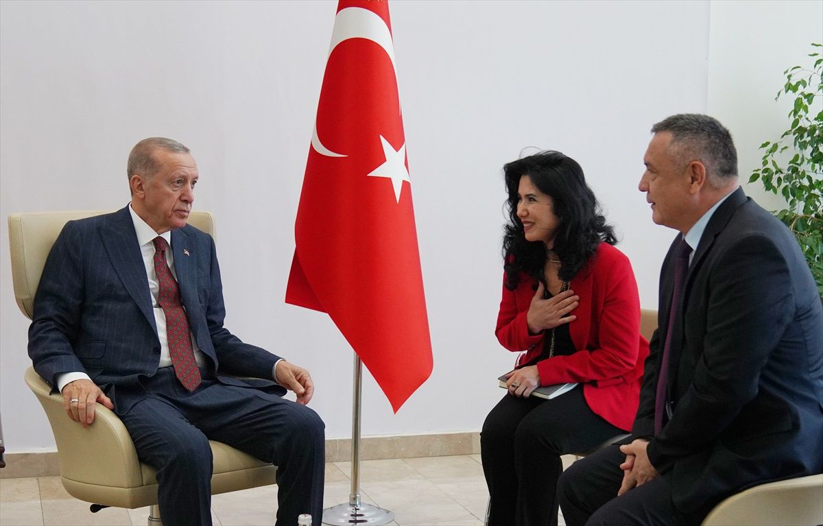 Cumhurbaşkanı Erdoğan, Özbekistan Yasama Meclisi Başkanı İsmailov\'u kabul etti