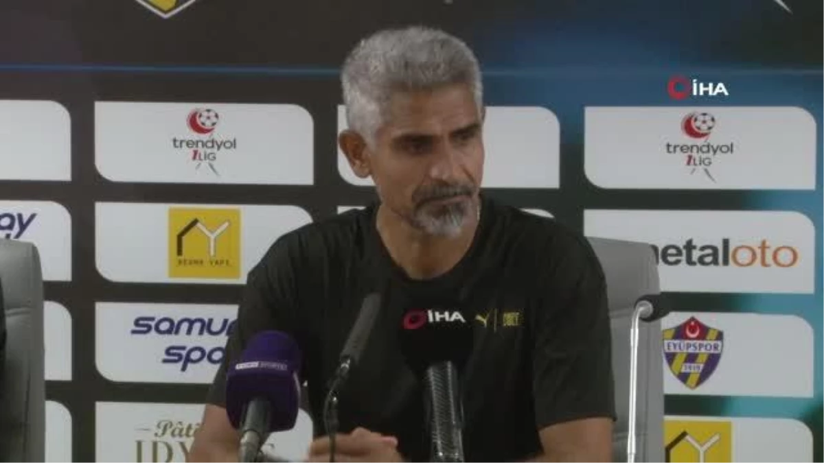 Bodrum FK Teknik Direktörü İsmet Taşdemir, Eyüpspor maçındaki hakem kararlarını eleştirdi