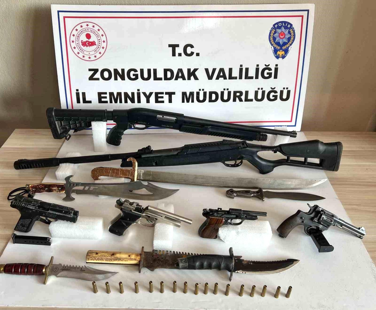 Zonguldak\'ta Organize Suç Operasyonu: 18 Şüpheli Gözaltında