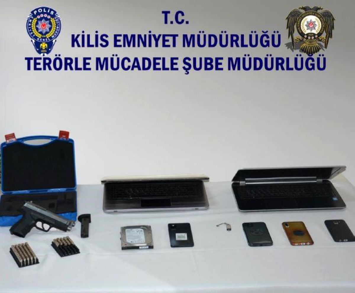 Kilis\'te DEAŞ, PKK/ PYD/YPG ve FETÖ/PDY Operasyonu: 4 Gözaltı