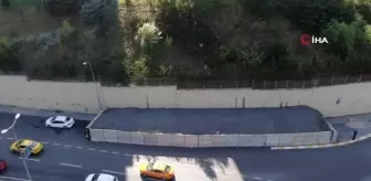 Maltepe'de kayan duvara İBB'den kumlu önlem