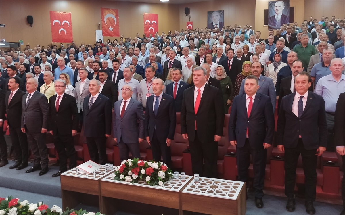 MHP Osmaniye İl Başkanlığı 14. Olağan Kongresi Gerçekleştirildi