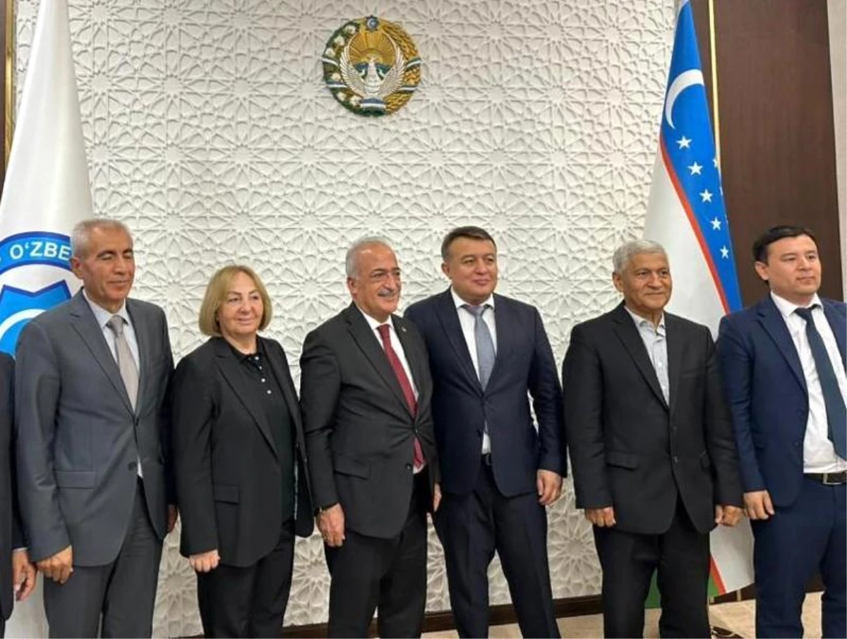 Atatürk Üniversitesi Rektörü Ömer Çomaklı Özbekistan ziyaretini tamamladı