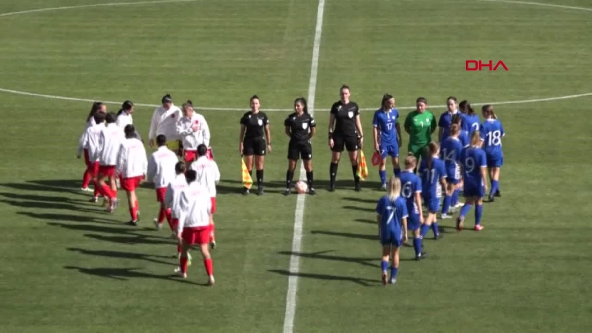 U17 Kız Futbol Milli Takımı Moldova\'yı 6-2 Yendi