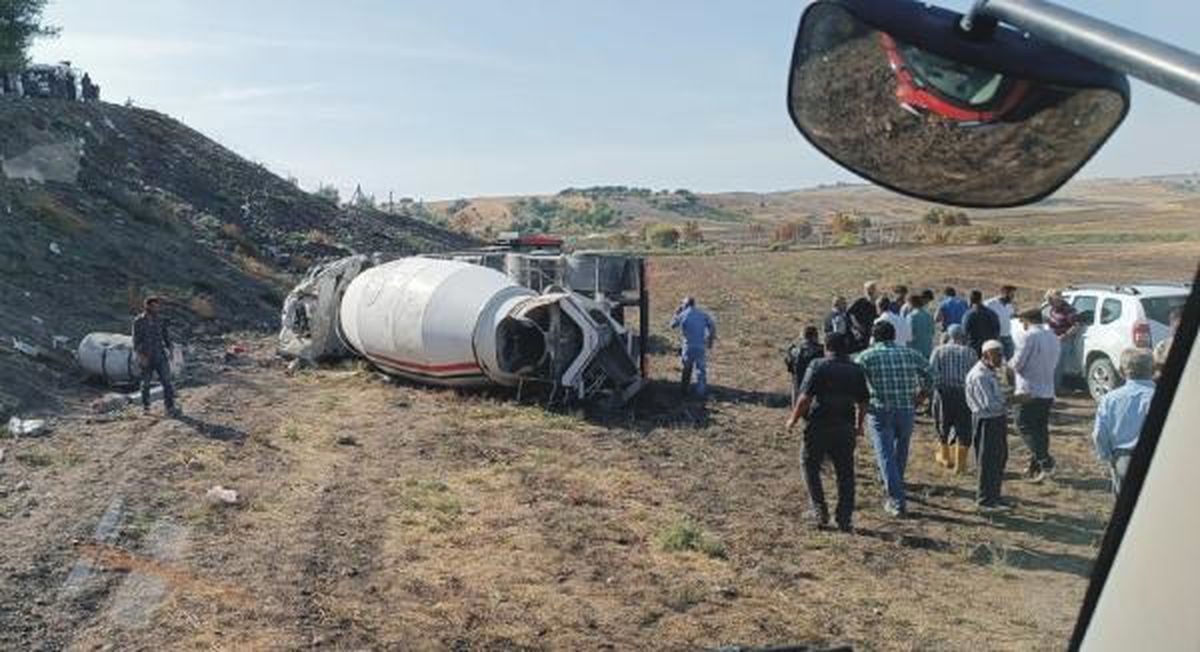 Adıyaman'da Beton Mikseri Şarampole Devrildi: 1 Ölü
