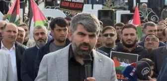 Bingöl'de İsrail'e karşı 'Aksa Tufanı' harekatına destek açıklaması yapıldı