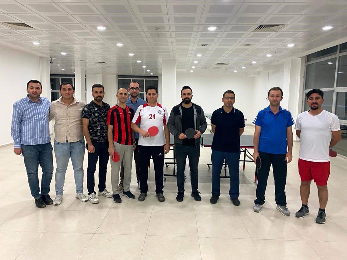 EBYÜ 100. Yıl Cumhuriyet Kupası Müsabakaları Masa Tenisi Turnuvası