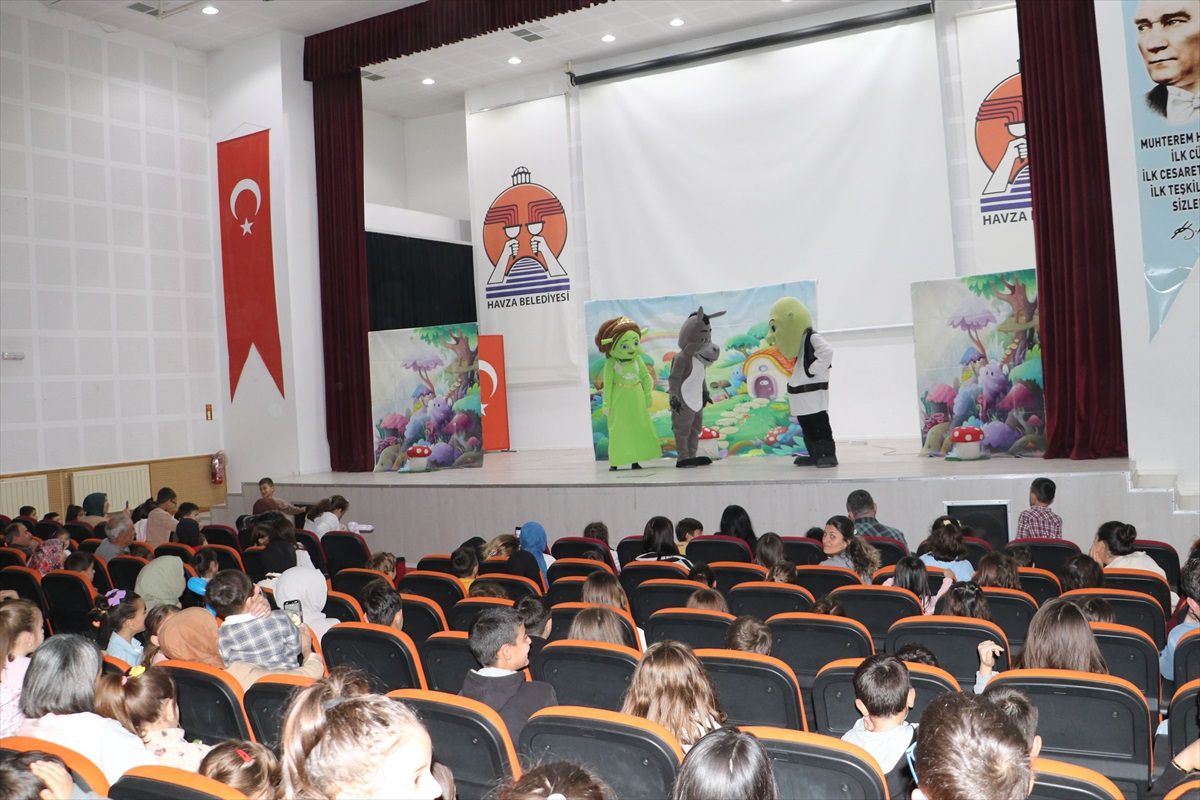 Havza\'da Sevimli Dostlar Ormanda Çocuk Oyunu Sahnelendi