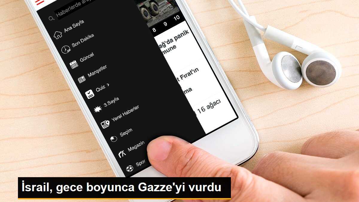 İsrail, gece boyunca Gazze\'yi vurdu