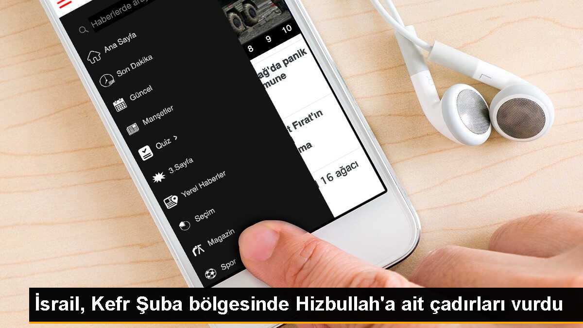 İsrail, Hizbullah\'a ait çadırları vurdu