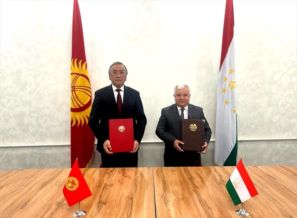 Kırgızistan ve Tacikistan, sınır anlaşmazlığında uzlaşmaya vardı