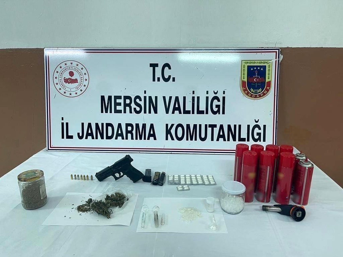 Mersin\'de Uyuşturucu Ticareti Yapan Şüpheli Yakalandı