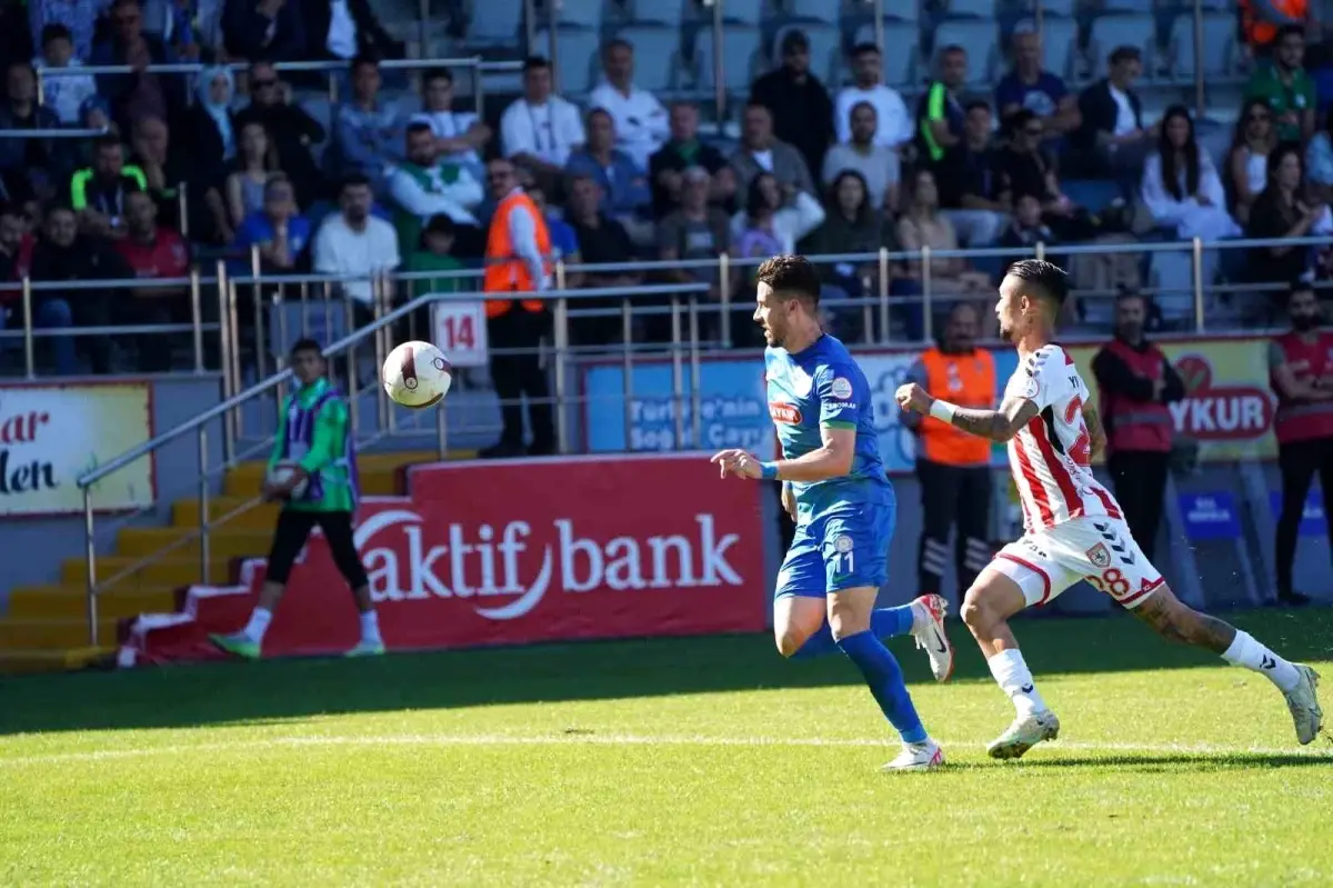 Çaykur Rizespor, Samsunspor\'u 1-0 Mağlup Etti