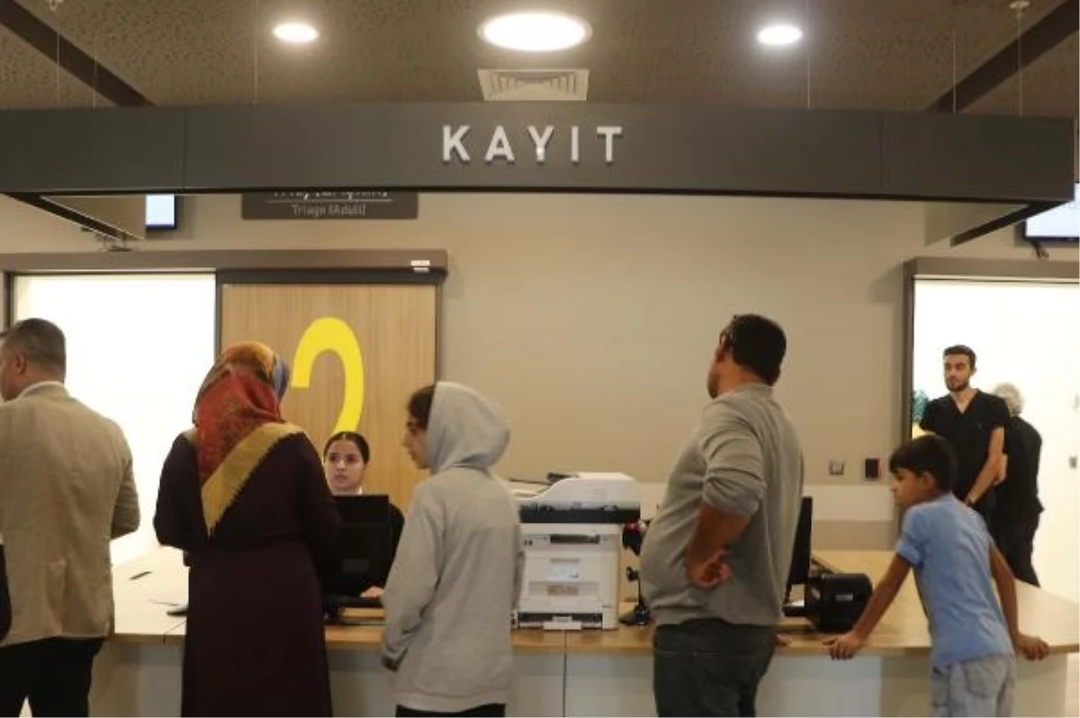 Gaziantep Şehir Hastanesi Hasta Kabulüne Başladı