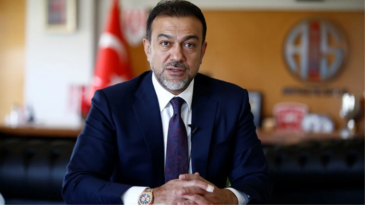 Antalyaspor Başkanı Sabri Gülel İstifa Edecek