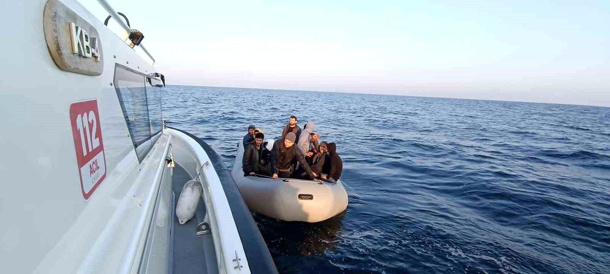 Aydın\'da 36 düzensiz göçmen kurtarıldı