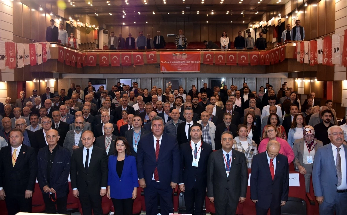 CHP Kırıkkale İl Kongresi\'nde Onur Yüksel Bozdağ yeniden seçildi