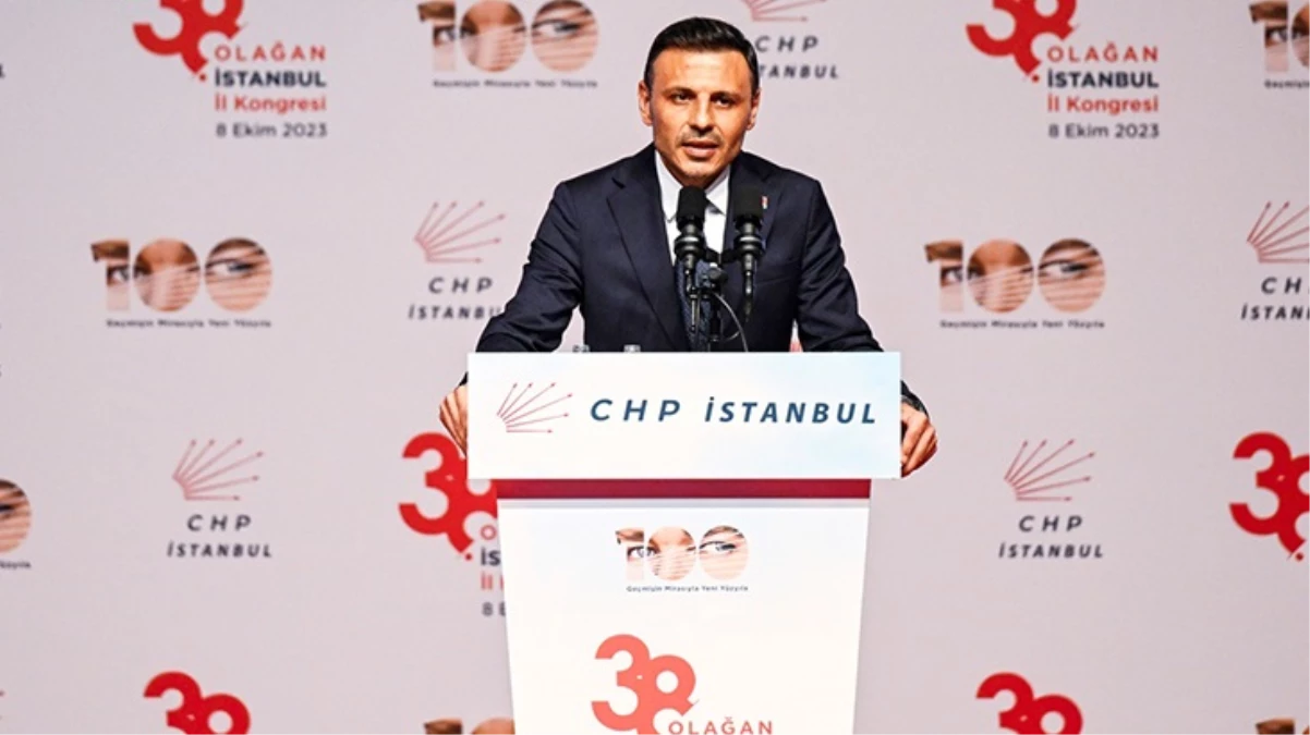 CHP\'nin yeni İstanbul İl Başkanı Özgür Çelik oldu