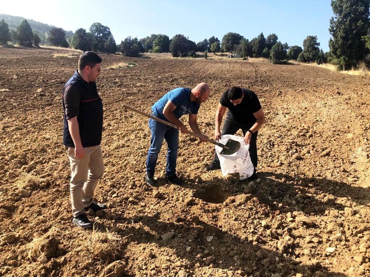 Emet İlçe Tarım ve Orman Müdürlüğü, Üreticilerin Arazilerinden Numune Aldı