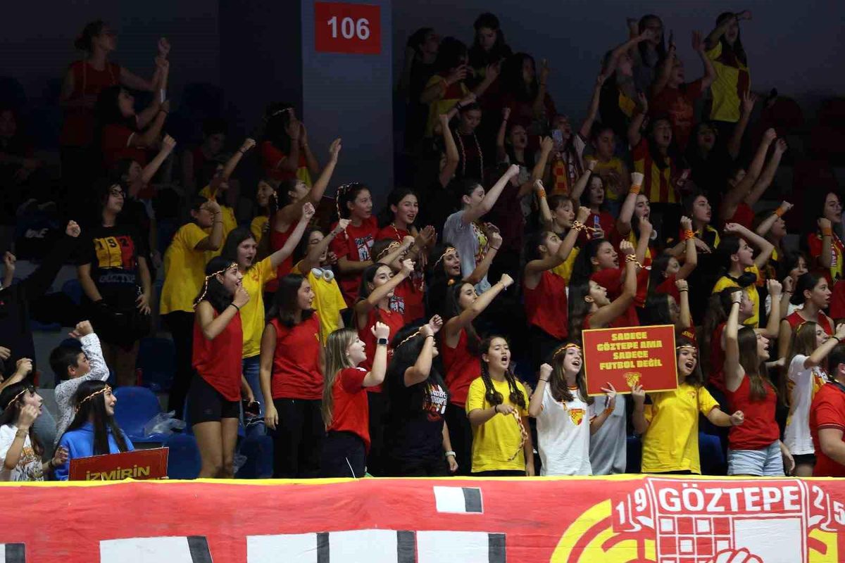 Göztepe Voleybol, İstanbul BBSK\'ya mağlup oldu