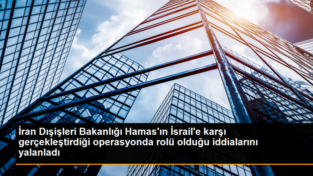 İran Dışişleri Bakanlığı Sözcüsü: Filistin direnişi kendisini savunacak güce sahiptir