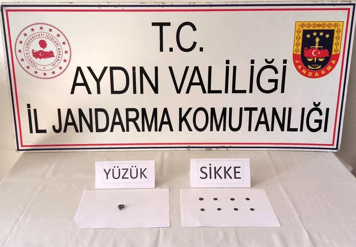 Aydın\'da Roma Dönemi\'ne ait tarihi eserler ele geçirildi