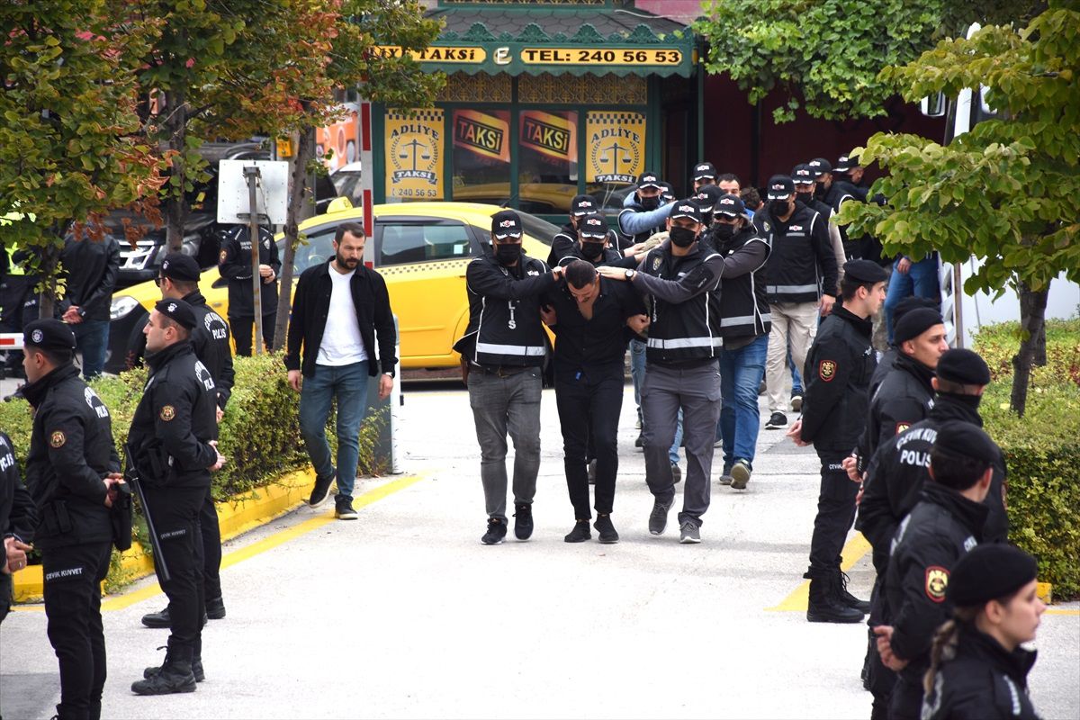 Eskişehir\'de Kafes Operasyonu: 12 Şüpheli Adliyeye Sevk Edildi